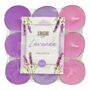 FDC TEALIGHT SFUMATE LAVANDA 9PZ