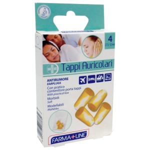 CDM FARMALIN MD TAPPI AURICOLARI MORB.4 ANTIRUMORE CON CONTENITORE