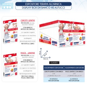 ABL EXPO CEROTTI+FASCE ARNICA 40PZ FARM