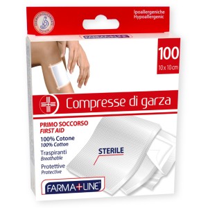 BMO COMPRESSE GARZA 10x10CM 100PZ FARMA