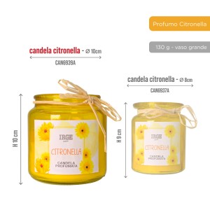 EGA CANDELA CITRONELLA 130GR