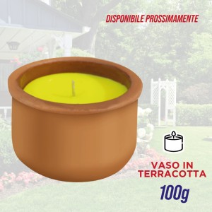 EKA CANDELA CITRONELLA TERRACOTTA 100GR