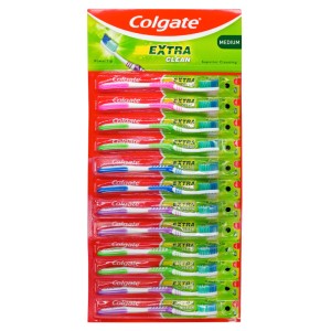 ABZ COLGATE SPAZZOLINO DENTI EXTRA CLEAN ABBINARE ETICHETTE
