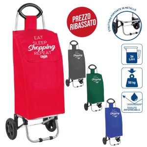 CHA CARRELLO SPESA GO FAST 36L