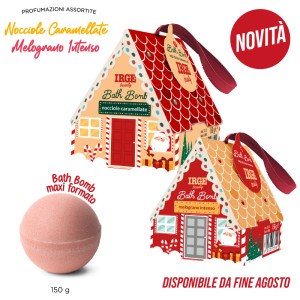 AKA BATH BOMB CASETTA 1X150GR MIELE E NOCCIOLE - MELOGRANO