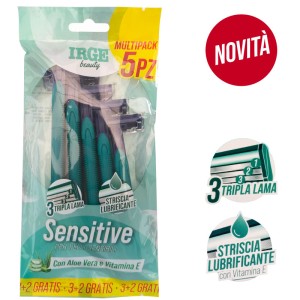 CEI RASOIO SENSITIVE 3 LAME 5 PEZZI