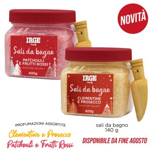 ALA SALI DA BAGNO 400GR CLEMENTINE+PROSECCO-PATCHOULI+