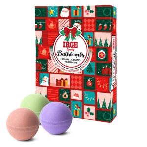 AMA SET BATH BOMB 12X30GR POMP+ZENZERO-PATCHOULI+FR.ROSS