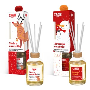 AZA DIFFUSORE PON PON 100ML MELA E CANNELLA + ORANGE SPICE