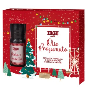 AGA SET OLIO PROFUMATO 3PZ X 10ML MELA CANNELLA-GINGERBREAD-FEST