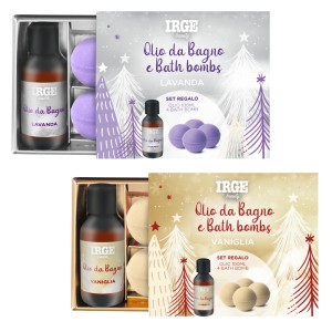 AKA SET OLIO 100ML + BATH BOMB 4X50GR LAVANDA + VANIGLIA
