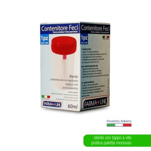 CAV CONTENIT. STERILE FECI FARMALINE TAPPO A VITE
