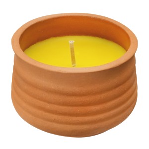 EKA CANDELA CITRONELLA TERRACOTTA 100GR