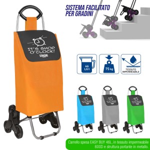 CHC CARRELLO SPESA SPRINT 46L 3 RUOTE