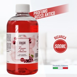 EBQ DIFFUSORE RICARICA 500 ML ROSSO