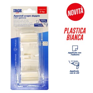 AAZ GANCI ADESIVI PER SCOPA 2PZ