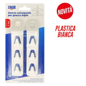 AAW GANCI ADESIVI PER GRUCCIA 2PZ